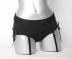 BLACK SASHA HARNESS WITH GARTER STRAPS